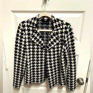 Premise houndstooth sweater jacket